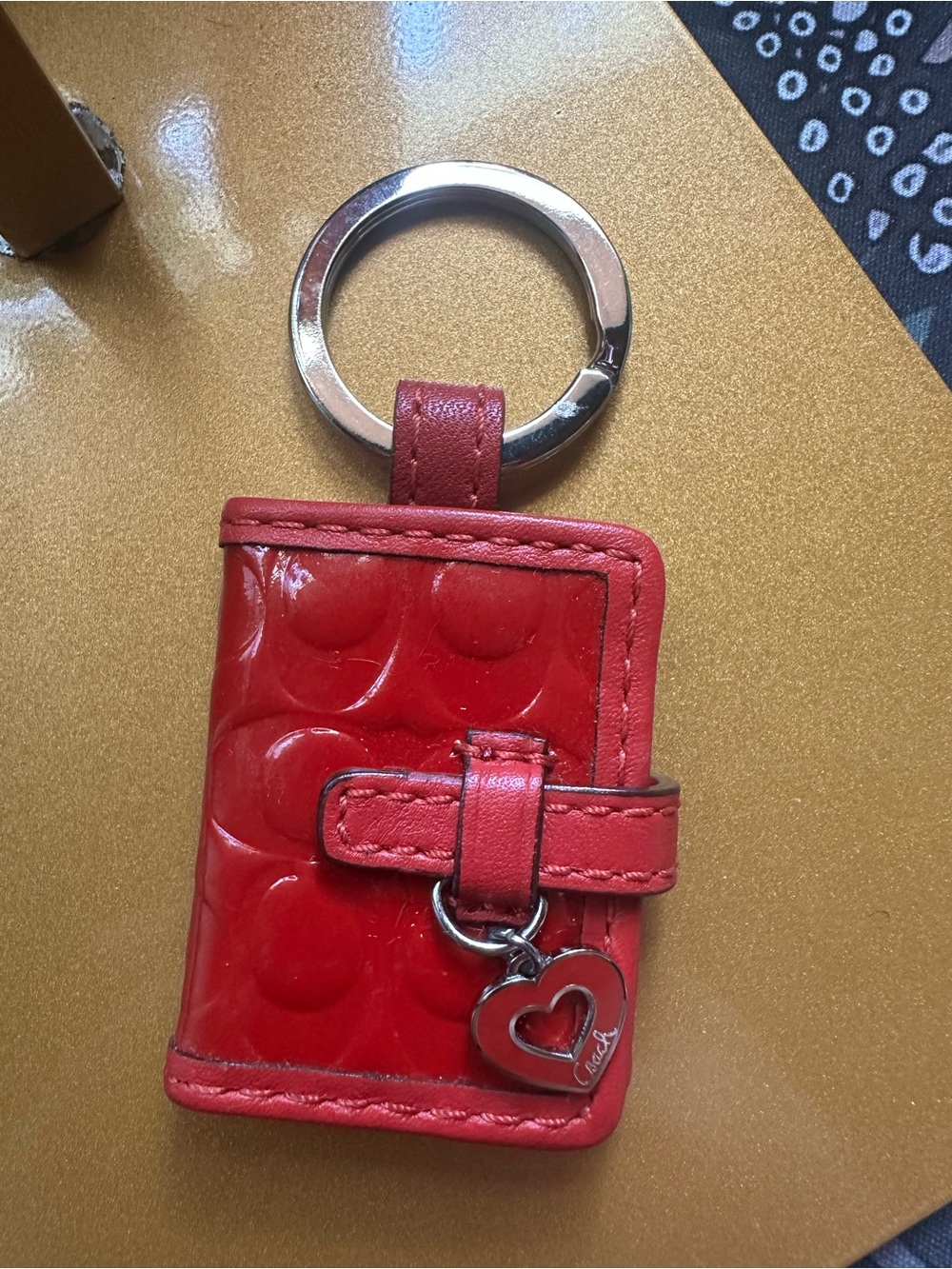 Vintage Coach Y2K Photobook keychain
